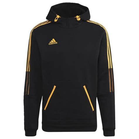 hoodie adidas schwarz weiss gelb|Gelbe Hoodies .